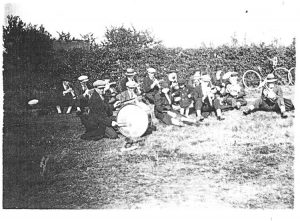 fanfare foto voor 1914