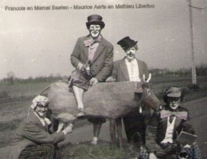 Francois en Marcel Baeten - Maurice Aerts - Mathieu Liberloo