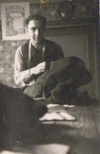 René Collignon als kleermaker