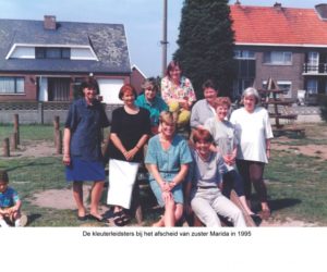 Kleuterleidsters 1995 - Afscheid van Zuster Marida
