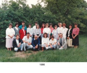 Onderwijzend personeel 1986